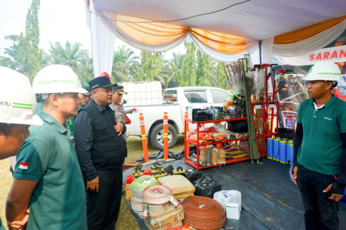 Wabup Siak Dorong Perusahaan Ikut Jaga Lahan Sekitar, PT KTU Siapkan 5 Menara Pantau Karhutla