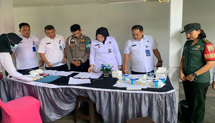 BNN Pekanbaru Gelar Sosialisasi dan Tes Urine di Lapas Perempuan, Seluruh Peserta Negatif Narkoba