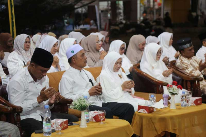 "Syukuri Anugerah Bangkitkan Marwah", Bupati Herman Hadiri Tablig Akbar Bersempena Rangkaian Milad Inhil Ke-61