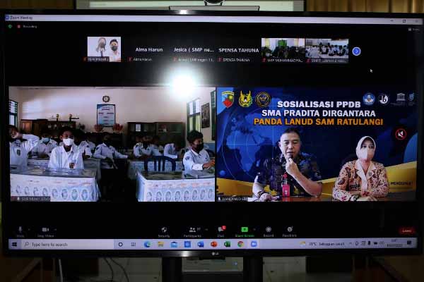 Sosialisasi SMA Pradita Dirgantara di Gorontalo dan Sangihe