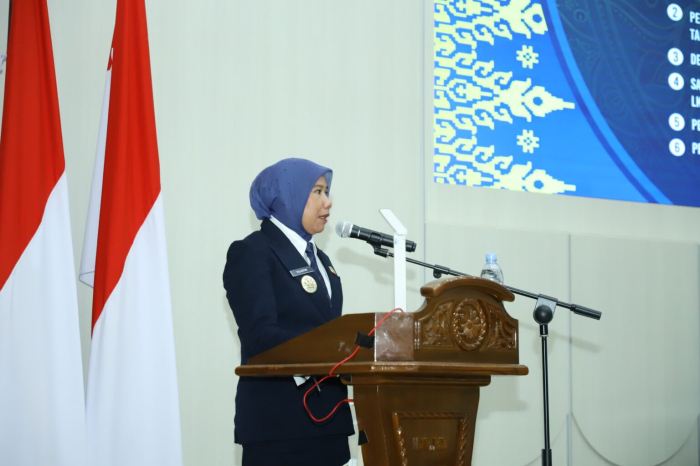 Wabup Inhil Sampaikan Sambutan Bupati Terhadap Rekomendasi DPRD Tentang LKPJ Bupati Inhil Tahun 2025