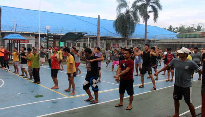 Lapas Kelas IIA Pekanbaru Gelar Senam dan Musik untuk Jaga Kebugaran Warga Binaan