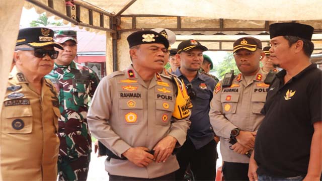 Wakapolda Supervisi Kesiapan Pengamanan Pungut Suara di Kabupaten Kepulauan Meranti