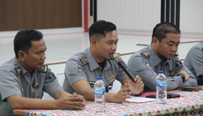 Ka. KPLP Baru Pimpin Rapat Perdana, Tegaskan Komitmen Pengamanan Ketat di Lapas Pekanbaru