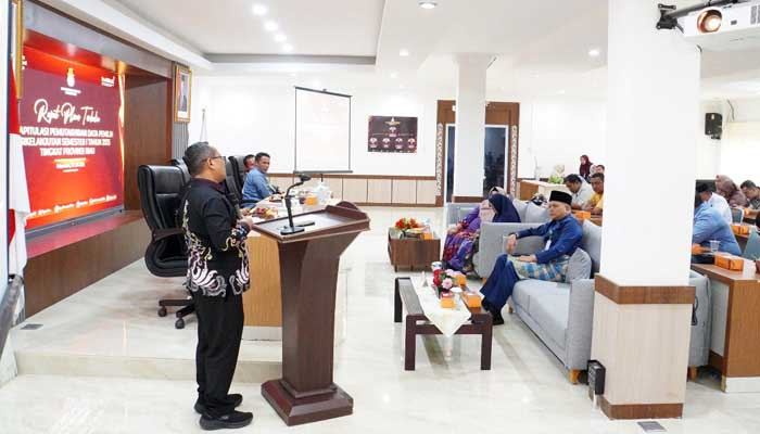 KPU Riau Gelar Rapat Pleno PDPB Semester I Tahun 2025