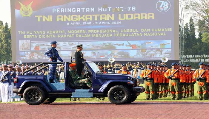 Pimpin Upacara HUT Ke-78 TNI AU, Panglima TNI Tekan Ini ke Prajurit AURI