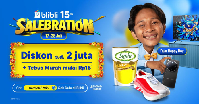 Promo Bulan Juli Ulang Tahun Blibli Beli Deodorant Kahf Online Original