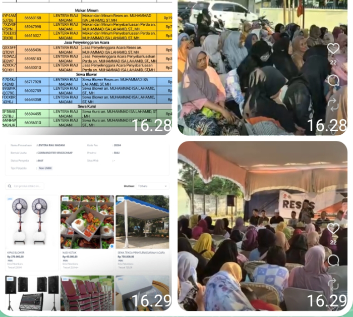 LSM Soroti Dugaan Penggelembungan Anggaran Kegiatan DPRD Pekanbaru, Ketua DPRD Ikut Disinggung