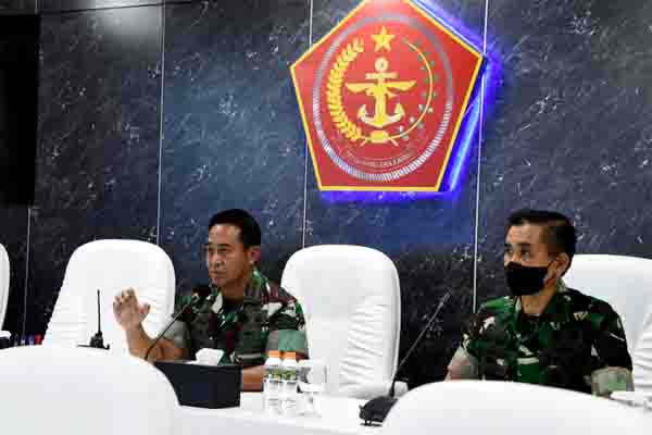 Panglima TNI Pimpin Rapat Evaluasi Penanganan Covid-19 dan Vaksinasi