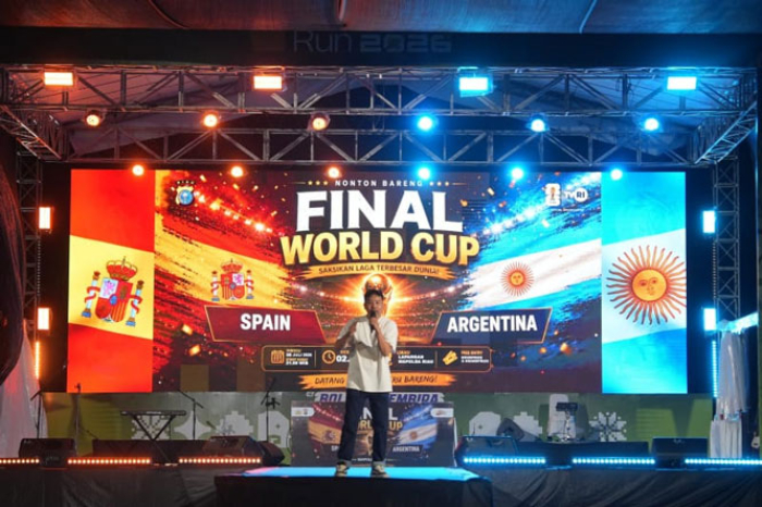 Mapolda Riau Nobar Final Piala Dunia 2026, Ada Hiburan Stand Up Comedy hingga Doorprize