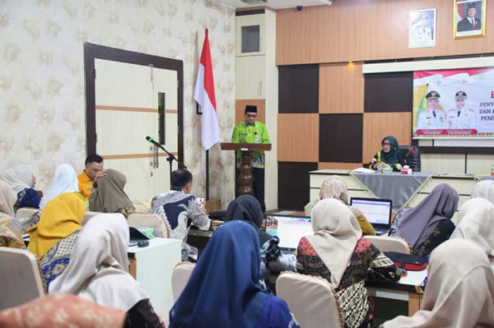 Bupati Buka Bimtek Anjab san ABK Pemkab Inhil 2026