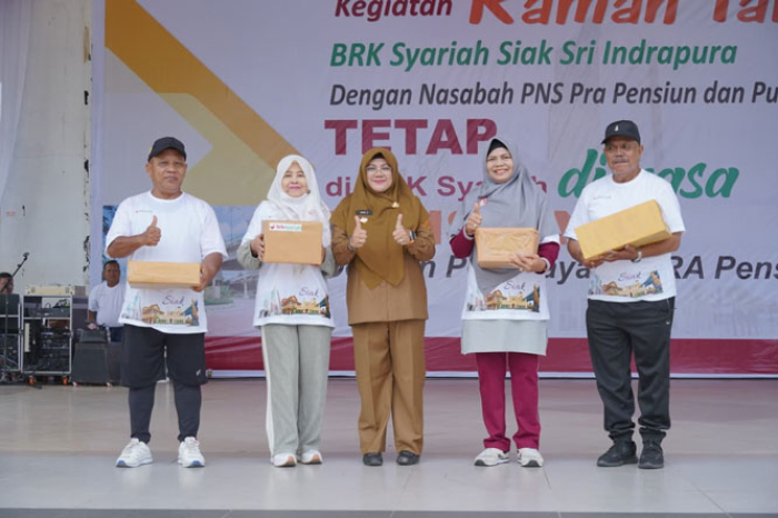 BRK Syariah Siak Permudah Layanan TASPEN bagi ASN Pensiun