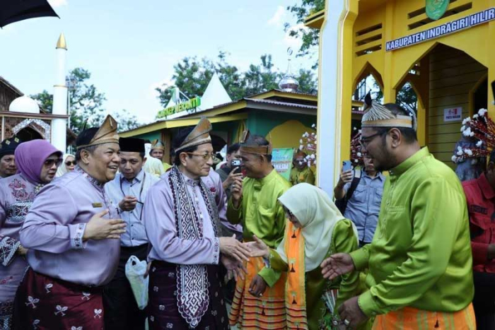 Pembukaan MTQ ke-44 Provinsi Riau, Stand Bazar Inhil Primadona