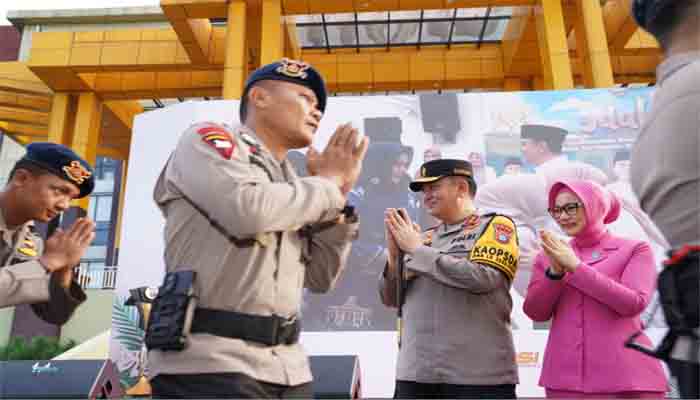 Usai Libur Lebaran, Polda Riau Gelar Halal Bi Halal Bersama PJU, Kapolres dan Jajaran