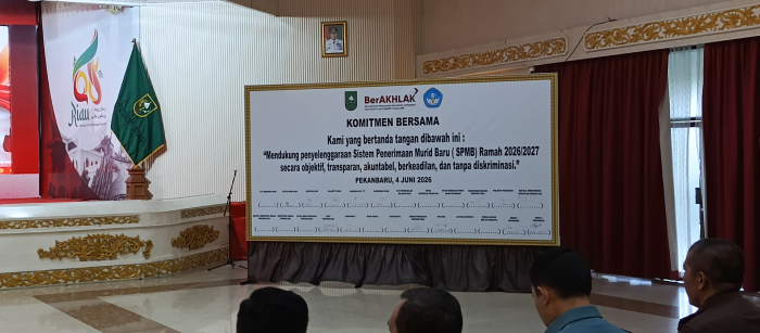 Disdik Riau Minta Calon Murid Siapkan Dokumen Jelang SPMB 2026/2027