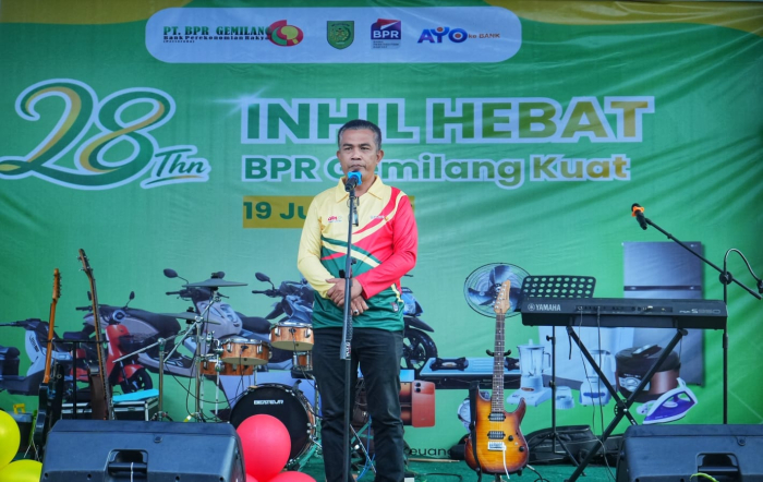 Pemkab Inhil Dorong Penguatan Peran Mendukung UMKM di HUT BPR Gemilang Ke-28