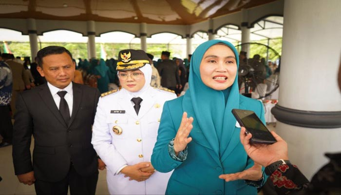 Siti Sarifah Syamsurizal Dilantik sebagai Ketua TP PKK dan Ketua Tim Pembina Posyandu Kabupaten Siak