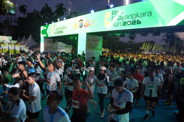 Riau Bhayangkara Run 2026 Meriah, Kapolda Riau Gaungkan Gerakan Lawan Karhutla