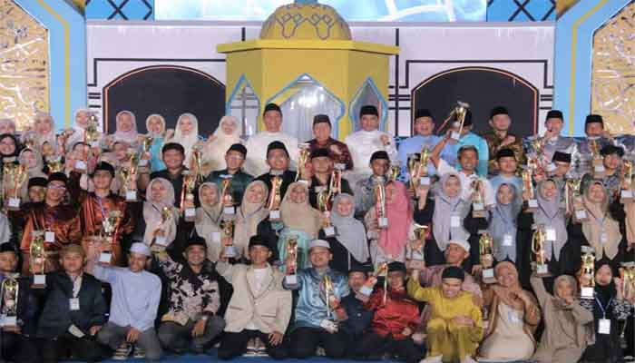 Kecamatan Bukit Raya Raih Juara Umum MTQ ke-57 Kota Pekanbaru 2025