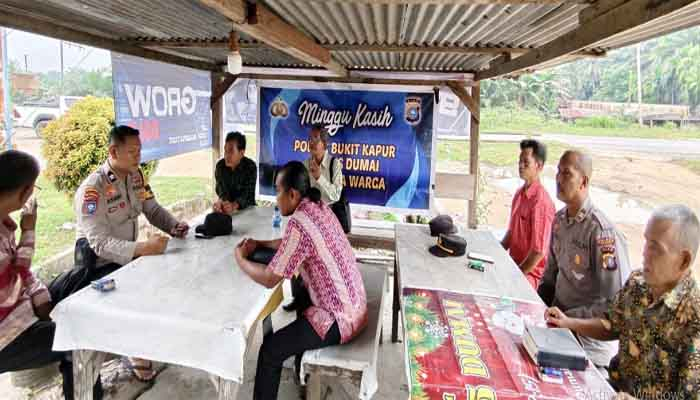 Polsek Bukit Kapur Hadirkan Dialog Humanis Lewat Program Minggu Kasih