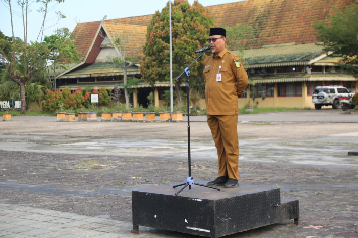 Sekda Inhil Ingatkan ASN Tingkatkan Disiplin