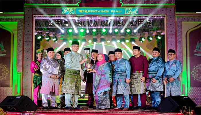 MTQ Riau Ke-43 di Bengkalis Resmi Ditutup, Tahun Depan Kabupaten Kuansing Jadi Tuan Rumah