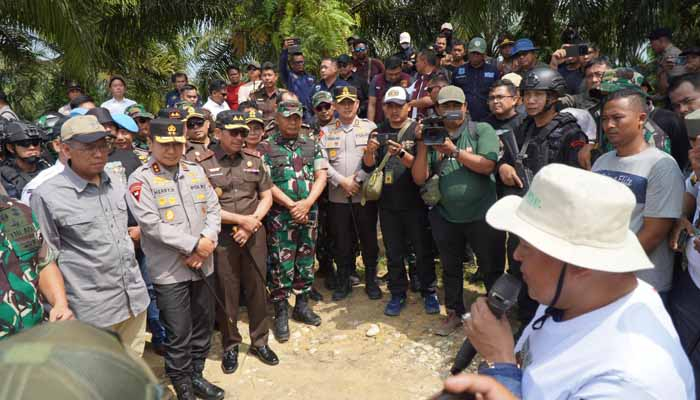 Komitmen Warga Sekitar TNTN Pulihkan Hutan, Serahkan 311 Hektare Lahan Sawit ke Negara