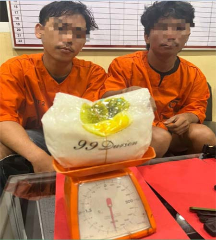 Polres Dumai Amankan 1 Kg Sabu di Pelabuhan Roro, Dua Tersangka Ditangkap