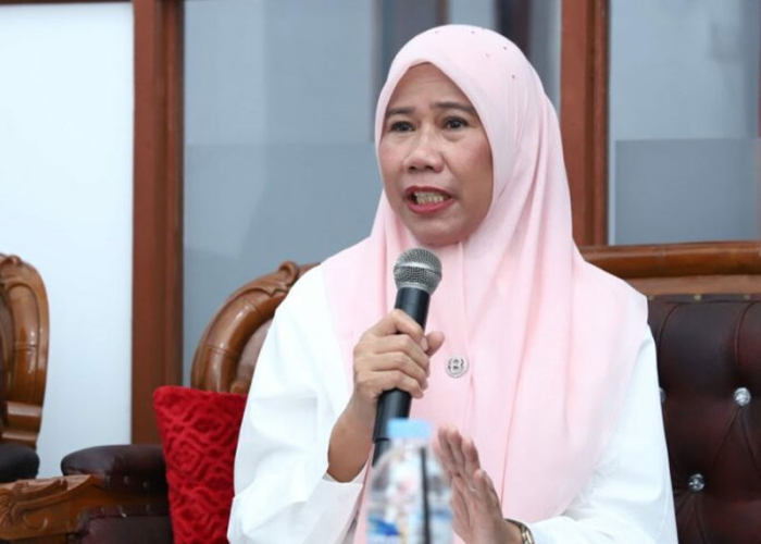 Wabup Inhil Yuliantini Narasumber Sharing Session Hari Ibu