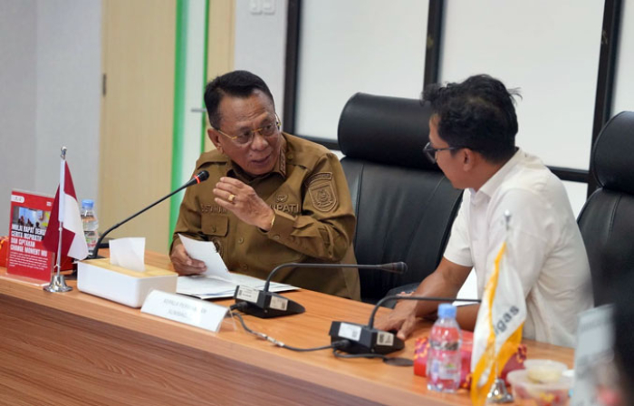 Berhasil Jemput Bola ke Pusat, Bupati Rohil H. Bistamam Berhasil Cairkan Dana Transfer Miliaran Rupiah