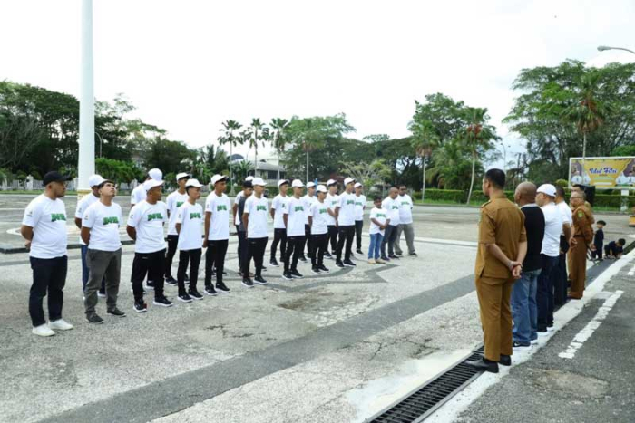 Bupati Inhil Lepas Kontingen Futsal Kejurda Provinsi Riau 2026