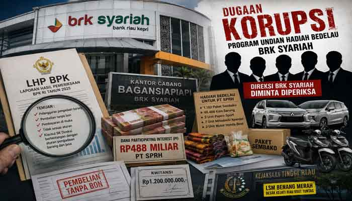 Dugaan Penyimpangan Program Bedelau BRK Syariah Disorot, LSM Minta Kejati Riau Periksa Direksi