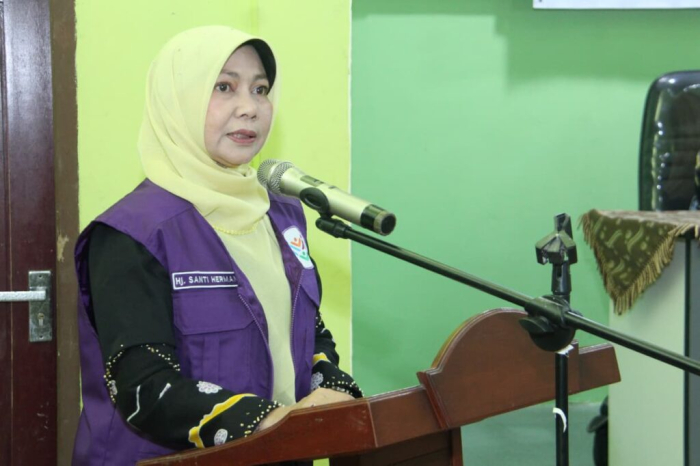 Ketua TP-PKK Inhil Buka Edukasi DASHAT di Pulau Palas