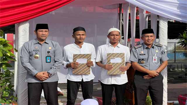 46 Orang Bebas, 8.933 Narapidana di Riau Terima Remisi Idulfitri 1445 H