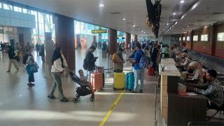 Tiga Hari Arus Mudik Lebaran, 154 Penerbangan Beroperasi di Bandara SSK II Pekanbaru