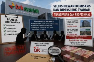 LSM Benang Merah Keadilan Minta Seleksi Komisaris dan Direksi BRK Syariah Transparan