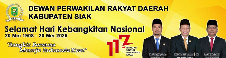 IKLAN HARI KEBANGKITAN NASIONAL 2025 - DPRD SIAK