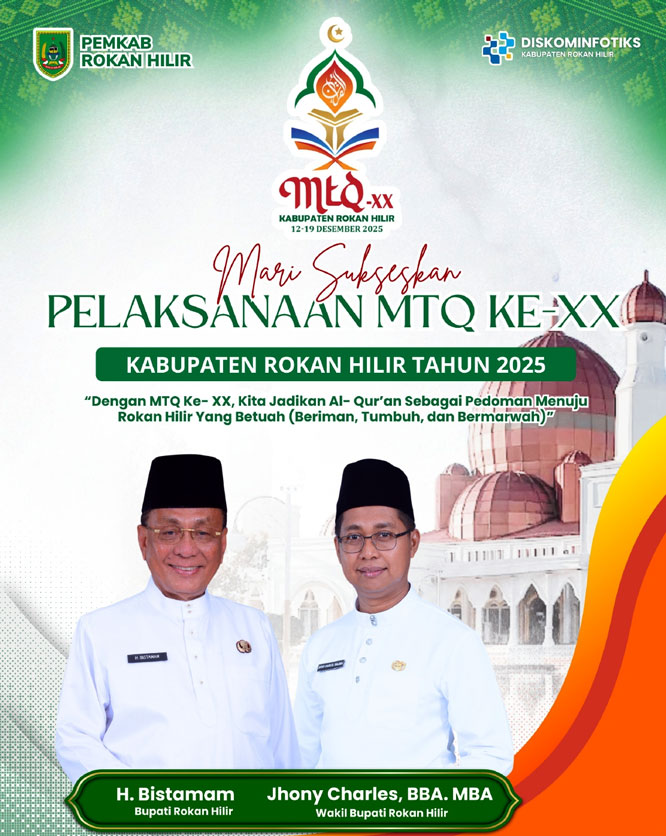 Iklan Mari Sukseskan MTQ Ke XX Kabupaten Rokan Hilir